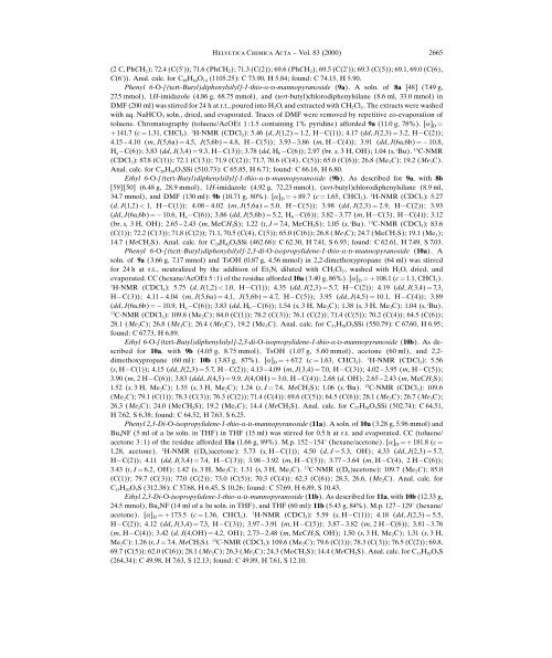 Prearranged Glycosides, Part 12, Intramolecular Mannosylations of ...