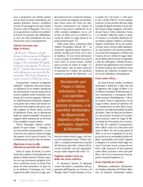 Scaricare versione PDF della rivista - Salvamiregina.It