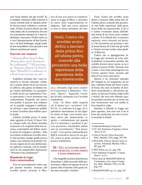 Scaricare versione PDF della rivista - Salvamiregina.It