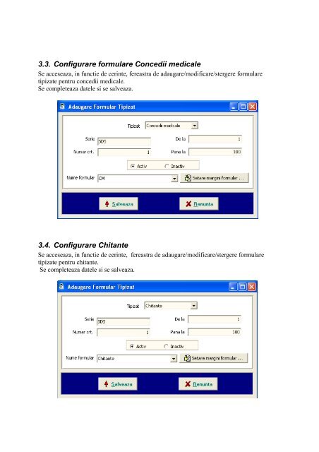 Download Manual de utilizare DOCS - SoftMedical.ro