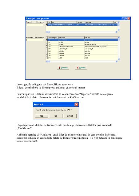 Download Manual de utilizare DOCS - SoftMedical.ro