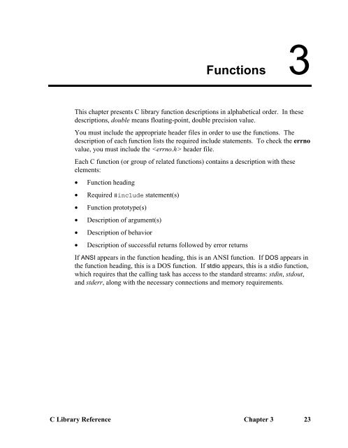 iRMX C Library Reference - tenAsys