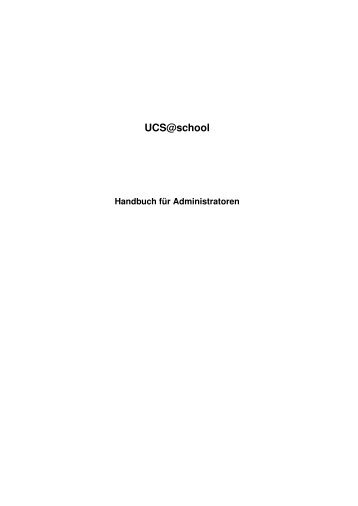 UCS@ school 2.4 - Univention