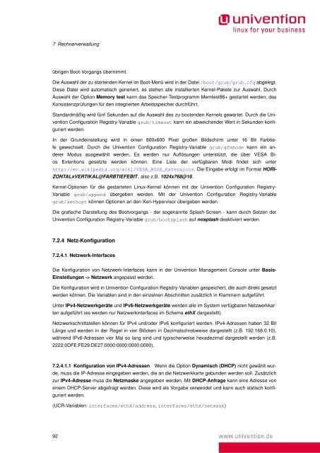 Handbuch - Univention