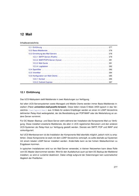 UCS-Handbuch - Univention