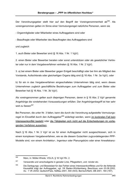 Gutachten "PPP im öffentlichen Hochbau" - Band 2 ... - BMVBS