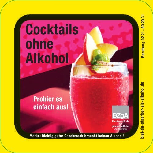 NA TOLL! - Cocktails ohne Alkohol