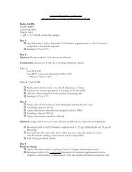 Calciumphosphate transfection and generation of stably transfected ...