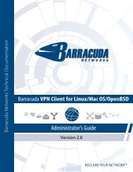 Barracuda VPN Client for Linux / Mac OS / OpenBSD