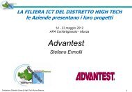 Advantest - Distretto Green and High Tech Monza Brianza