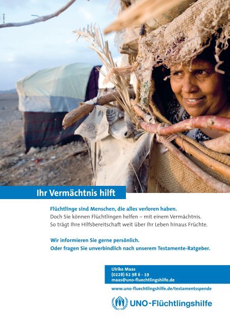 Jahresbericht 2012 als PDF zum Download - UNO-Flüchtlingshilfe