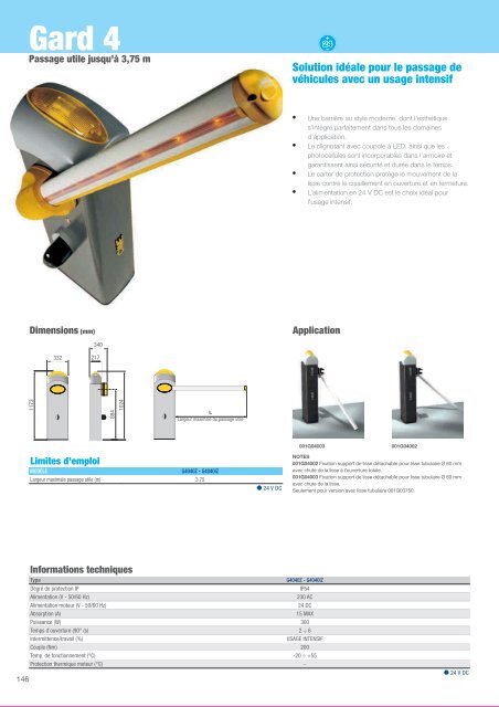 Catalogue Came 2012 en .pdf - Motorisation Plus