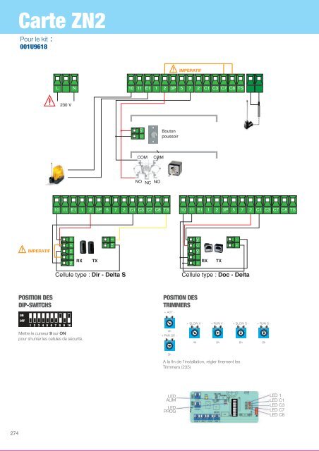 Catalogue Came 2012 en .pdf - Motorisation Plus