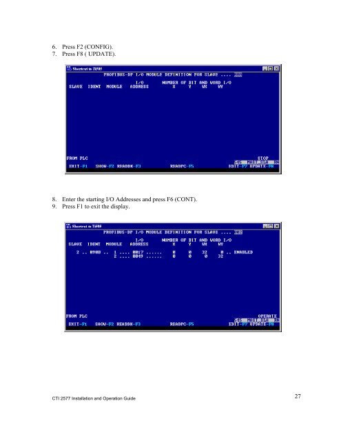 2577 Profibus DP Slave Adapter.pdf - Logic, Inc.