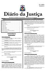 DJ 2954 - Tribunal de Justica do Tocantins
