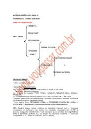 tipicidade penal conduta resultado1 fato típico2 nexo causa