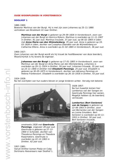 Doolhof 1 - Vorstenbosch-info.nl