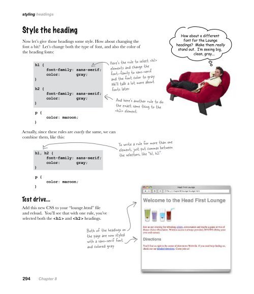 Head First HTML with CSS