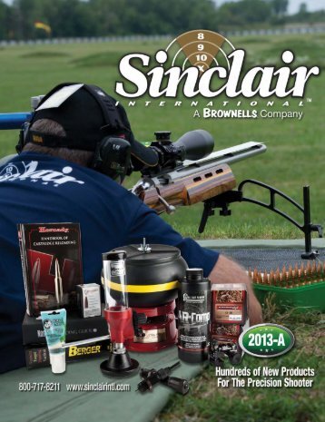 Sinclair 2013-A PDF - Brownells