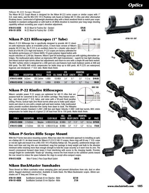 Sinclair 2013-A PDF - Brownells