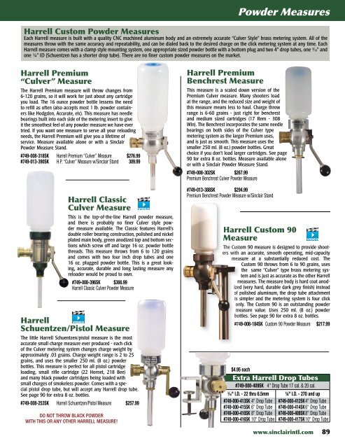 Sinclair 2013-A PDF - Brownells