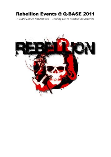 Rebellion Events @ Q-BASE 2k11 - Q-dance