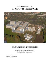 simulazione gestionale - Asl BI