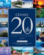 Odyssey magazine. - Noble Caledonia