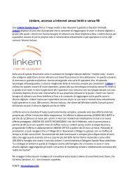 Linkem, accesso a internet senza limiti e senza fili