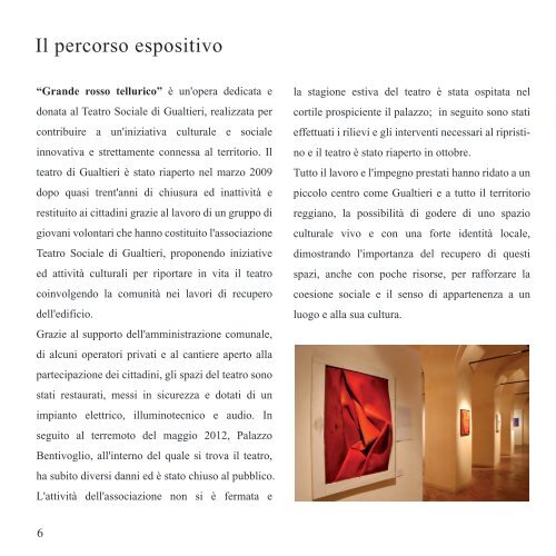 Personale di Remo Valli Palazzo Casotti 12 gennaio - 3 febbraio 2013