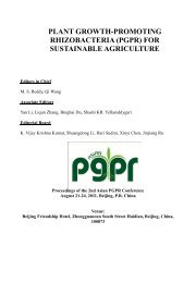 plant growth-promoting rhizobacteria (pgpr) for sustainable agriculture