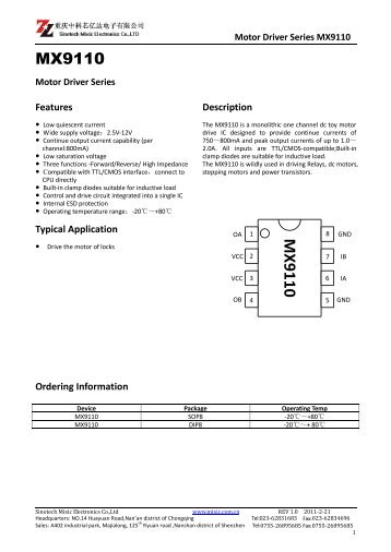 M X 9110