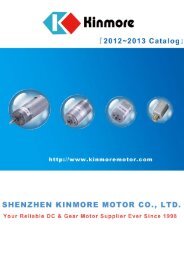 Your Reliable DC and Gear Motor Supplier - Koco Motion GmbH