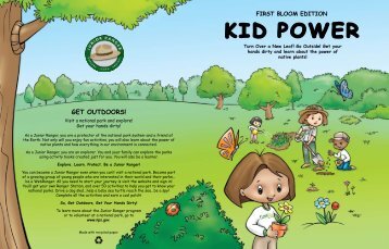 Kid Power: First Bloom Edition - Lady Bird Johnson Wildflower Center