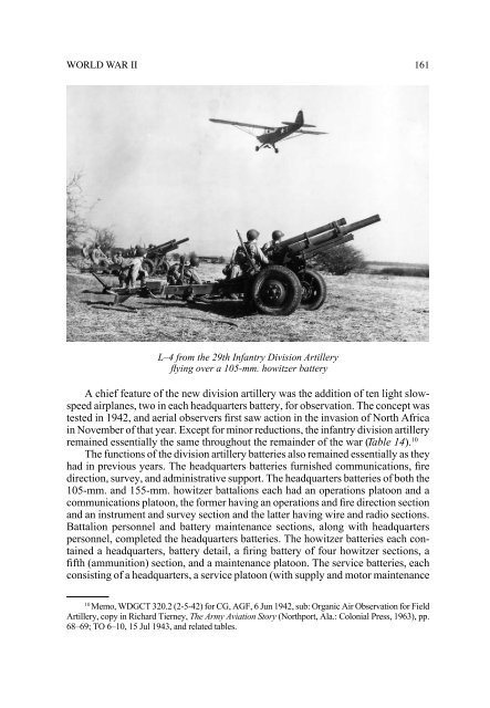 Field ArTillery - US Army Center Of Military History