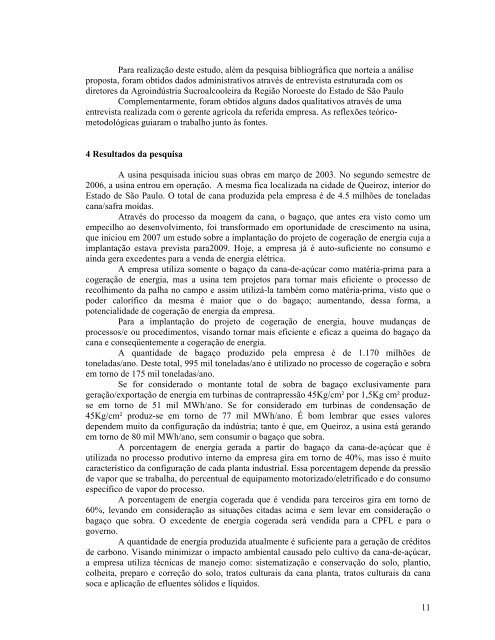 Obtenção do Crédito de Carbono através de Projetos de ... - Engema