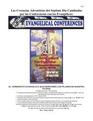 Conferencias Evangélicas - A La Ley y Al Testimonio