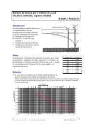 Bombeo de Ensayo por el método de Jacob (Acuífero confinado ...