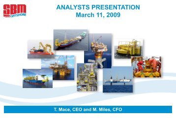 Final Results 2008 - SBM Offshore