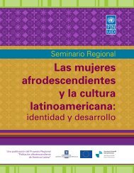 Las mujeres afrodescendientes y la cultura latinoamericana: Identidad