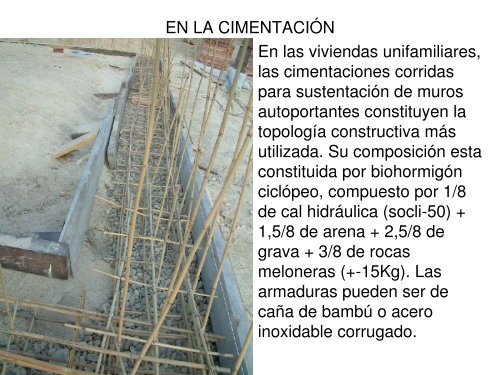 Presentación sobre construcción con paja y tierra