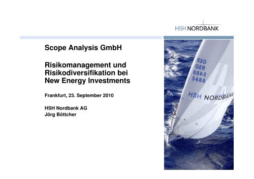 Risikomanagement bei Projektfinanzierungen ... - Scope
