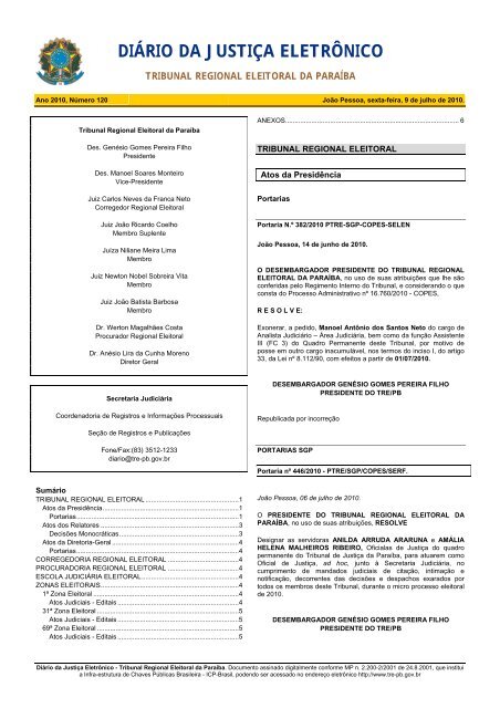Tribunal Regional Eleitoral da Paraíba