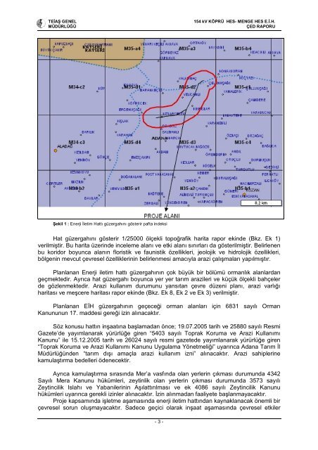 ÇED Raporu - Çevresel Etki Değerlendirmesi, İzin ve Denetim ...