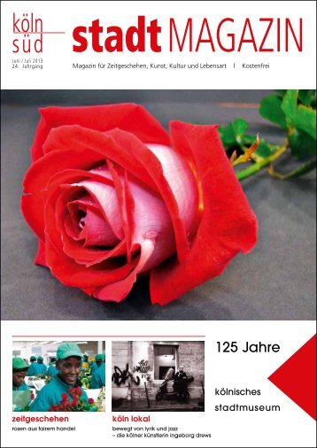 stadtMAGZIN köln-süd | Ausgabe Juni/Juli 2013