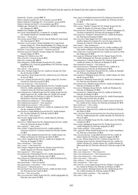 Checklist Of Cites Species – CHECKLIST OF CITES SPECIES – UQCC