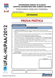 (Prova Prática - ENFERMEIRO - Agosto 2012) - Copeve