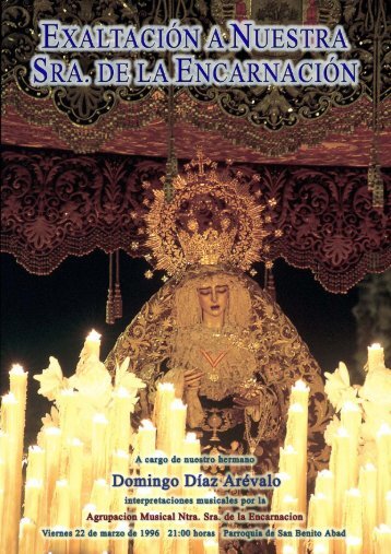 1996-exaltacion - Hermandad de San Benito