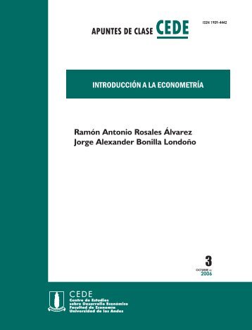 Introduccion .pdf - Facultad de Economía - Universidad de los Andes