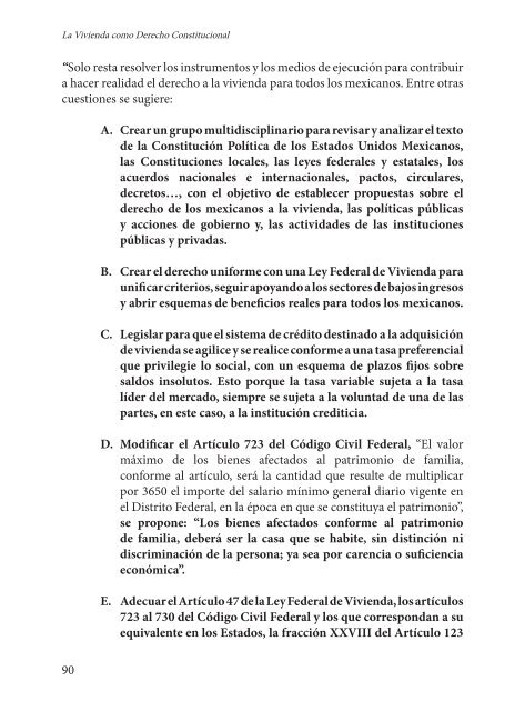 La Vivienda como Derecho Constitucional - Universidad Juárez ...